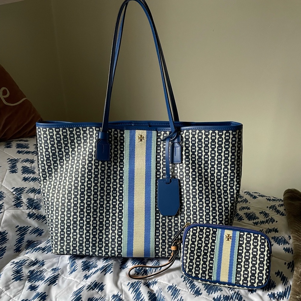 Tory Burch Tote and matching Wristlet